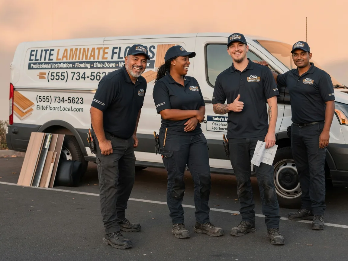 Laminate flooring installation company in Hazleton, IA